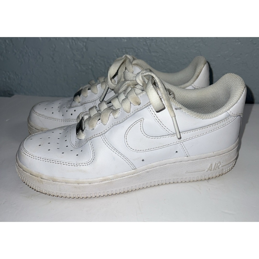 Men's Nike Air Force 1 '07 Low White DD8959-100 Leather Women's Sneaker Size 6